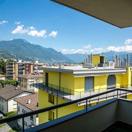 Schoene Ferienwohnung Mit Panoramablick 로카르노 외부 사진